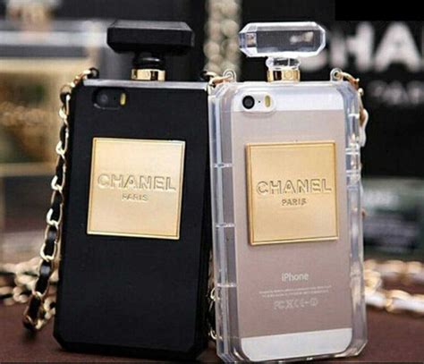 chanel inspired perfume bottle iphone 5 5s case